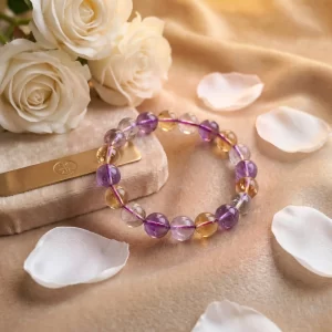 Ametrine Harmony Bead Bracelet