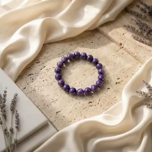 Charoite Serenity Bead Bracelet
