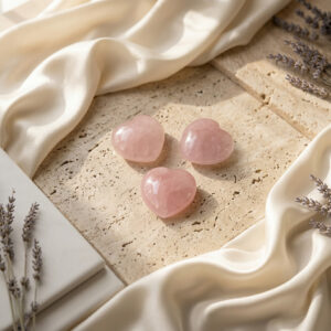 Rose Quartz Heart Crystal